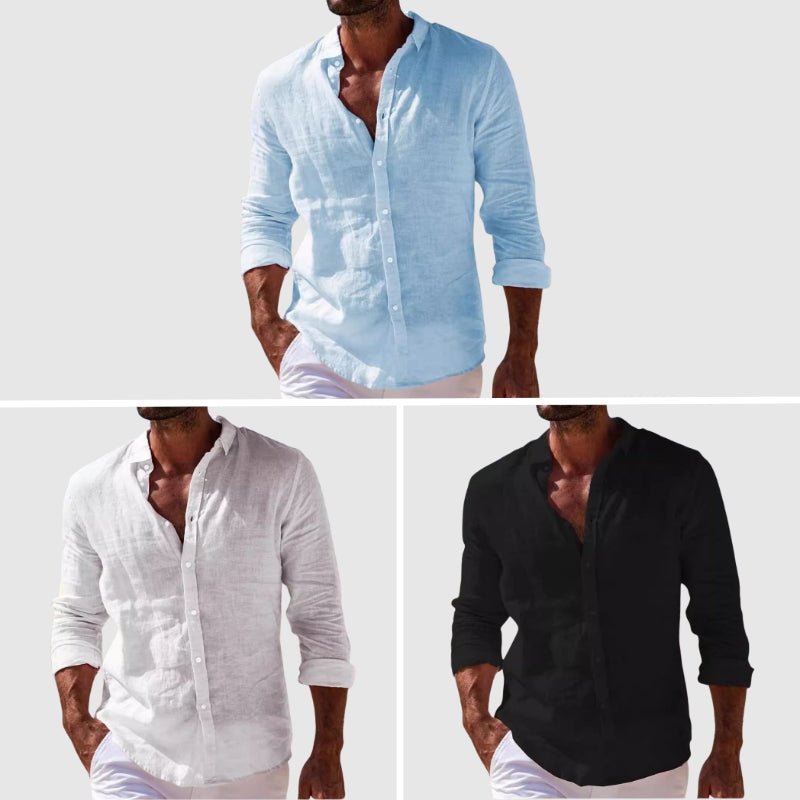 Camisa de Lino Elegante