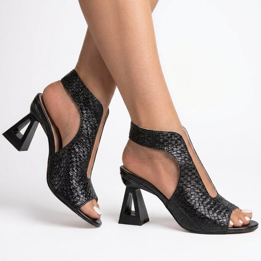 Tacones Aura de tejido esculpido | Elegancia se une al confort máximo