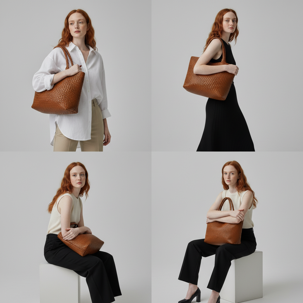 Selamora™ | Lana Bolso tote hecho a mano