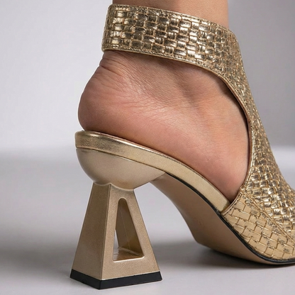 Tacones Aura de tejido esculpido | Elegancia se une al confort máximo