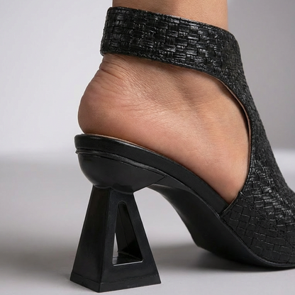 Tacones Aura de tejido esculpido | Elegancia se une al confort máximo